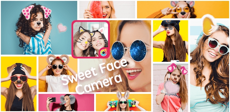 Sweet Face: beauty face camera screenshots