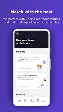 Gravy: Homebuying for renters screenshots
