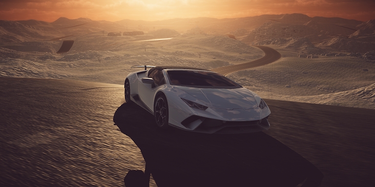 Desert SuperCar Racing:Open World Driving Trucks screenshots