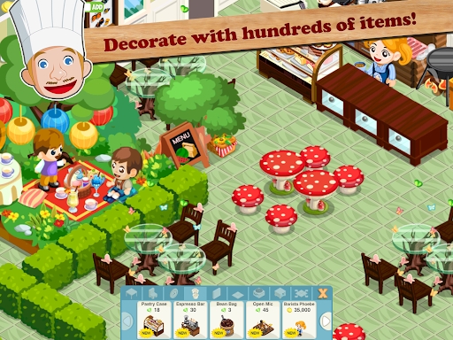 Restaurant Story: Hot Rod Cafe screenshots
