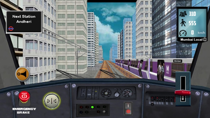 Train Driving Mumbai Local screenshots