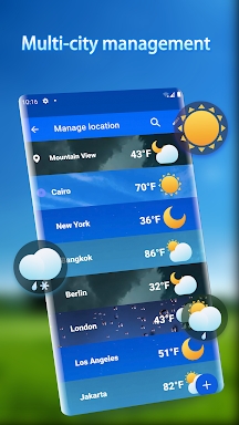 Local Weather Alerts - Widget screenshots