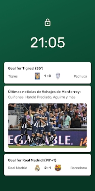 Resultados MX Soccer Results screenshots