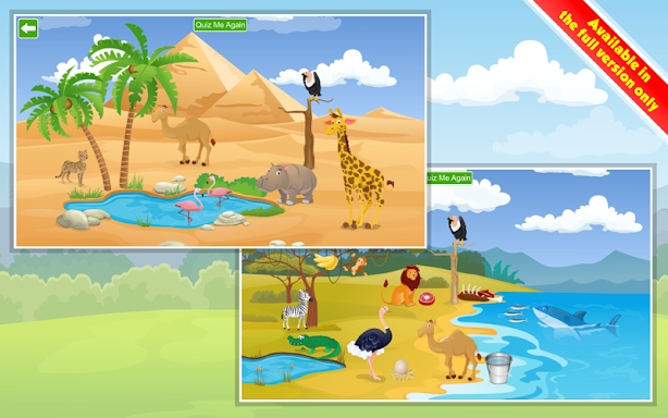 Kids Learn about Animals Lite screenshots