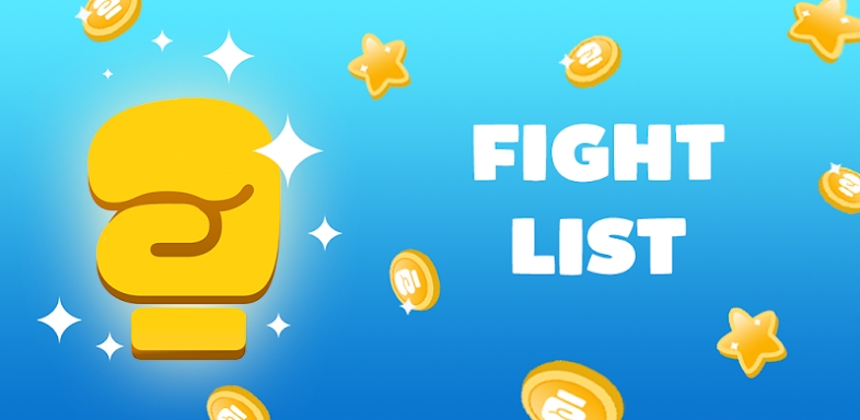 Fight List - Categories Game screenshots