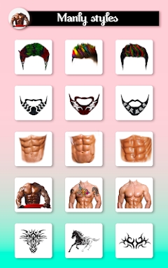 Macho - Man makeover app & Pho screenshots