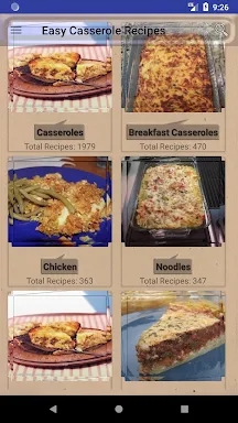 Easy Casserole Recipes screenshots