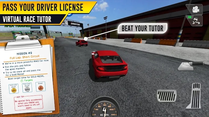 Race Driving License Test screenshots