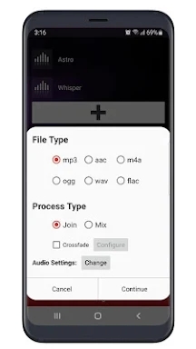 MP3 Cutter and Audio Merger screenshots