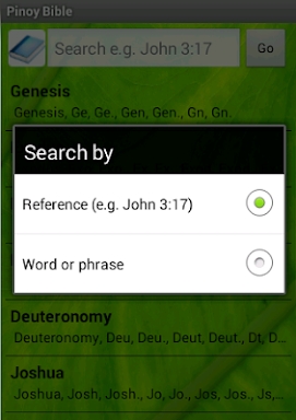 Pinoy Bible screenshots