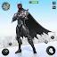 Flying Bat Superhero Man Games icon