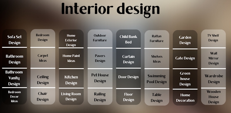 Interior Design screenshots