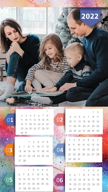 Monthly Photo Calendar screenshots