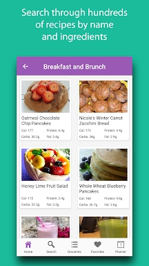 Clean-Eating Recipes - Grocery Lists & Meal Plans screenshots