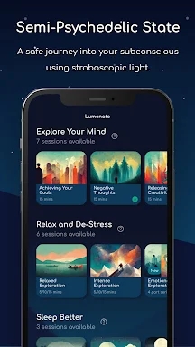 Lumenate: Explore & Relax screenshots