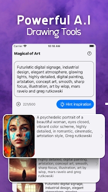AI Generated Art Generator screenshots