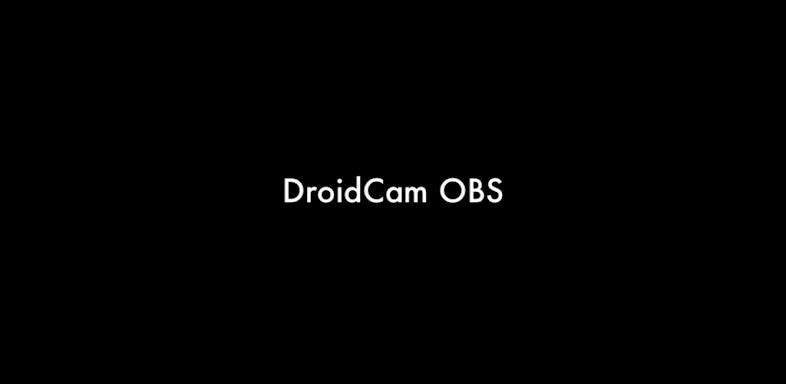 DroidCam OBS screenshots