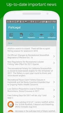FishLegal, California Fishing  screenshots