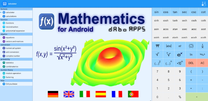 Mathematics screenshots