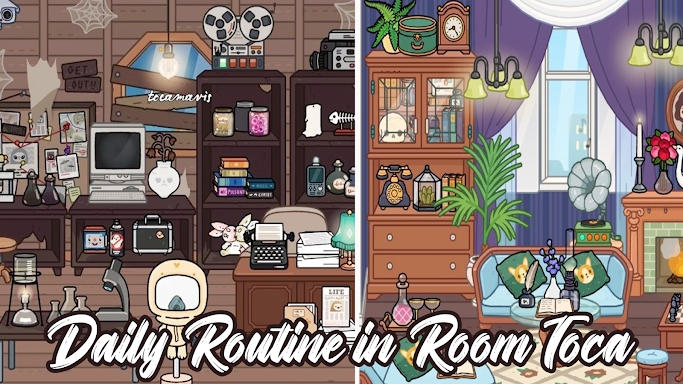 Daily Routine in Room Toca HD screenshots