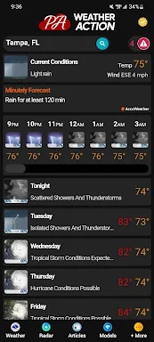 PA Weather Action screenshots