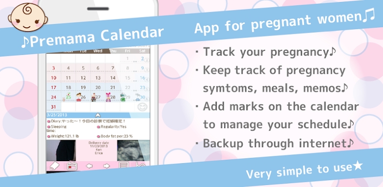 Premama Calendar screenshots
