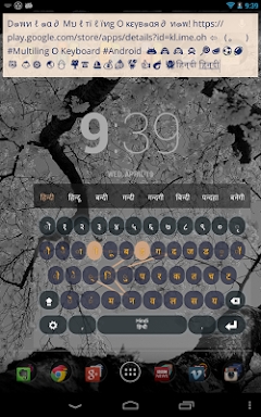 Hindi Keyboard Plugin screenshots