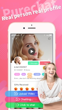 PureChat - Live Video Chat screenshots