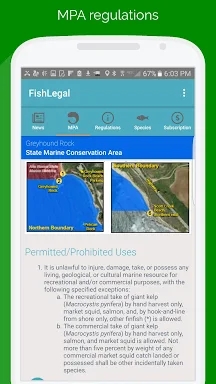FishLegal, California Fishing  screenshots