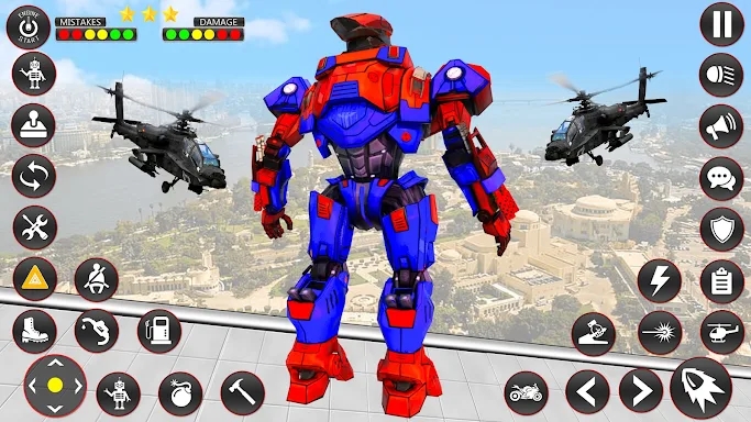 Mech Robot Transforming Games screenshots