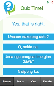 Learn Cebuano Phrasebook screenshots