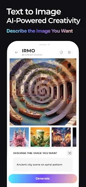 IRMO - AI Photo Generator screenshots