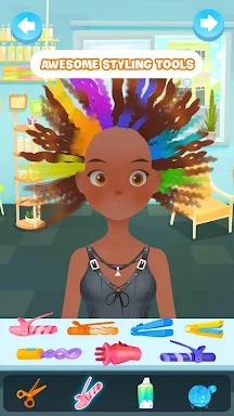 Hair salon games : Hairdresser screenshots
