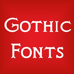 Gothic Fonts Message Maker