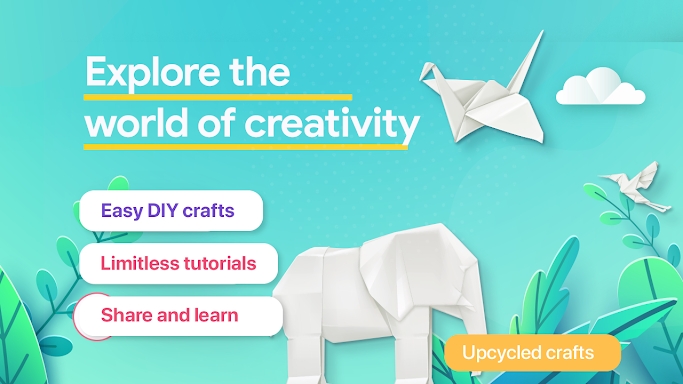 Learn Paper Crafts & DIY Arts screenshots