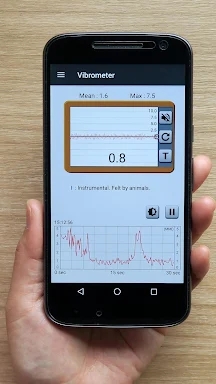 Vibration Meter screenshots