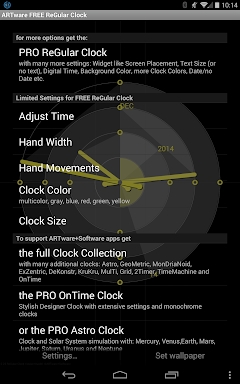 ReGular Clock Live Wallpaper screenshots