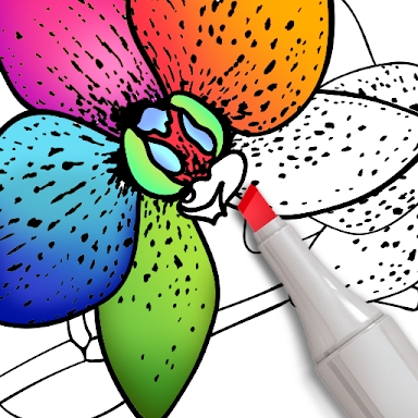 Coloring for adults offline screenshots
