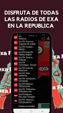 Exa Radio FM  MX screenshots