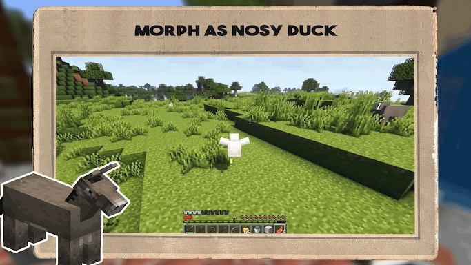 Morph Addon Mobs in MCPE screenshots