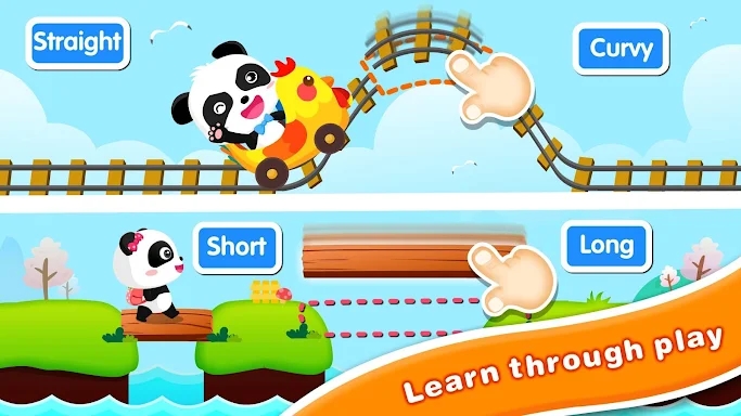 Baby Panda: Magical Opposites screenshots