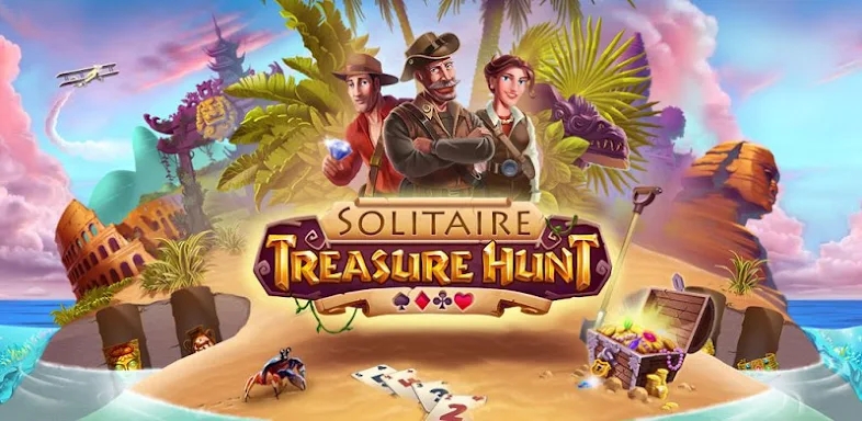 Solitaire Treasure Hunt screenshots