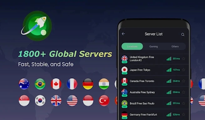 iTop VPN: Proxy & secure VPN screenshots