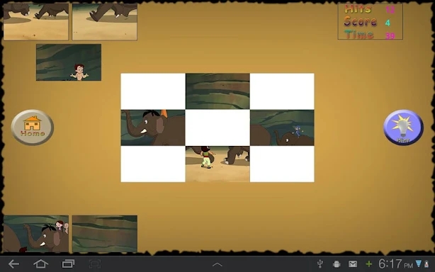 Bheem puzzle Game - Bali Movie screenshots