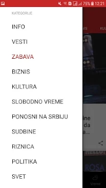 Blic screenshots