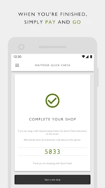 QuickCheck Mobile screenshots