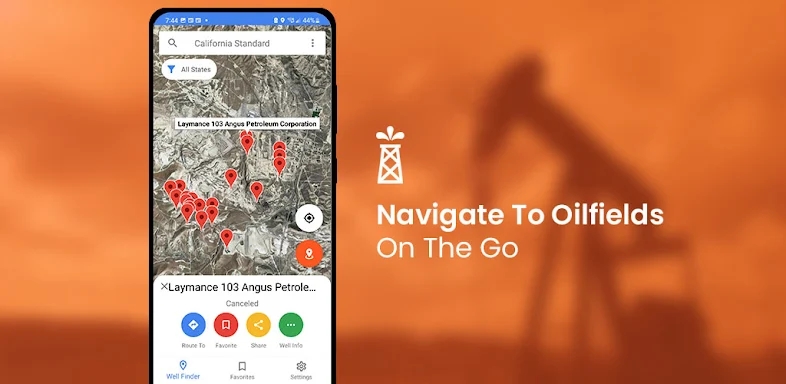 Petrix Maps Oilfield Navigator screenshots