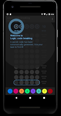 Logic: code breaking screenshots