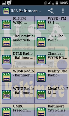 USA Baltimore Radio Stations screenshots