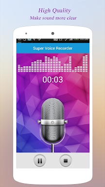 Super Voice Recorder screenshots